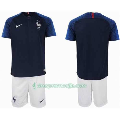 Francuska Dres 2 star Dječji Domaći Svjetsko prvenstvo 2018 Francuska Dres 2 star Dječji Domaći Svjetsko prvenstvo 2018